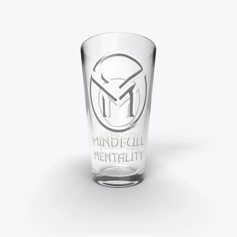 MM Logo Pint Glass